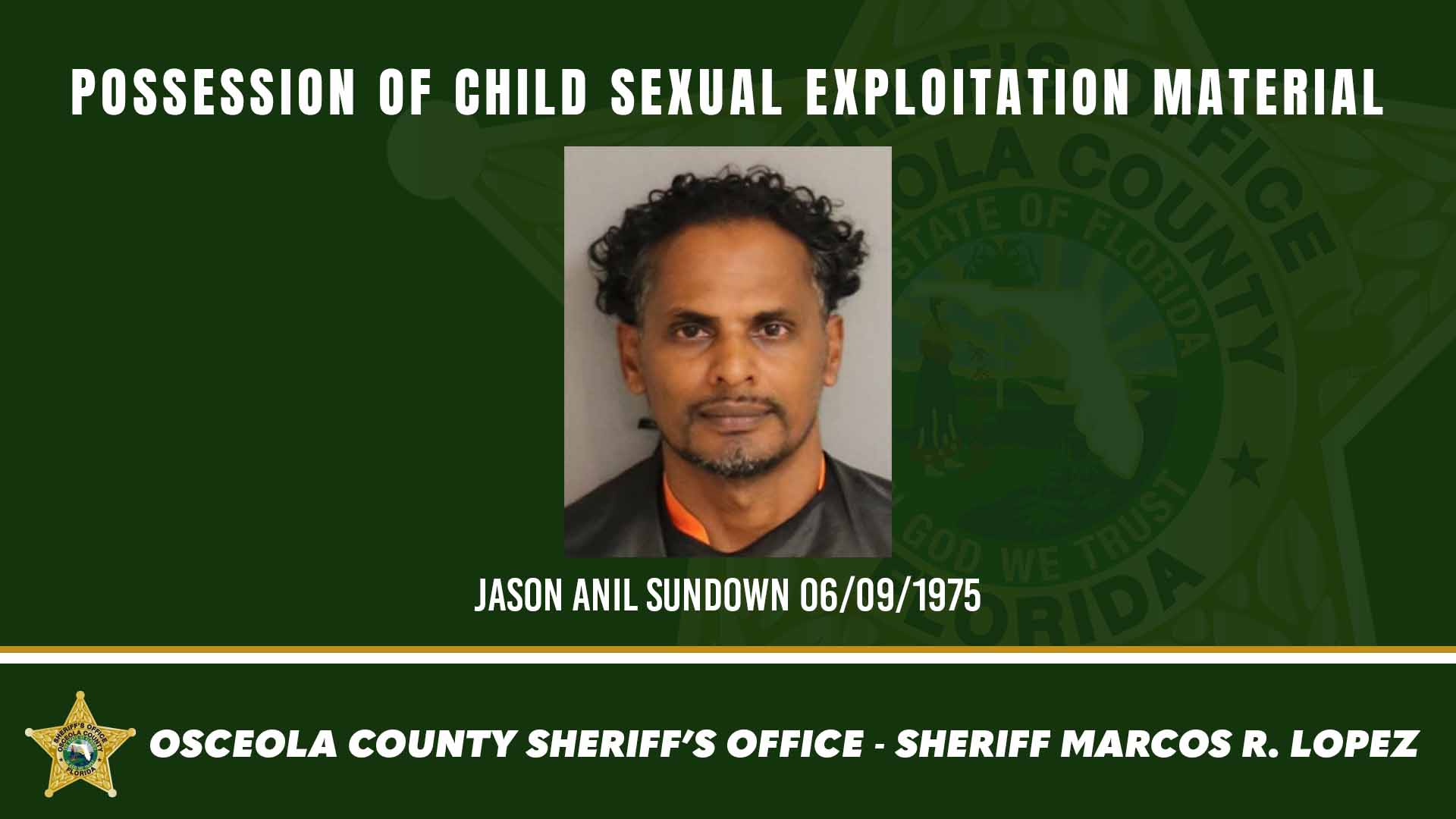 Possession of Child Sexual Exploitation Material