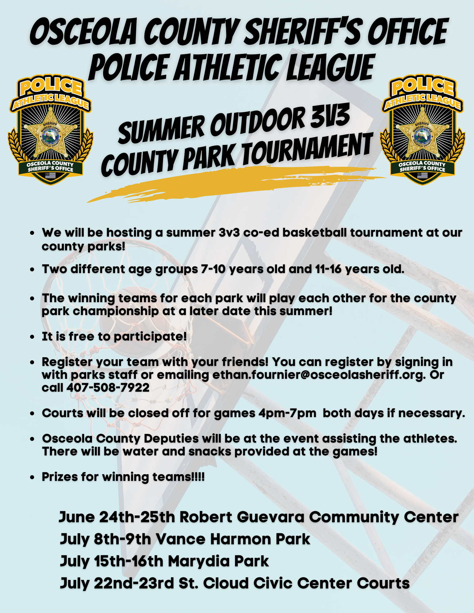 Summer County Park Tournament