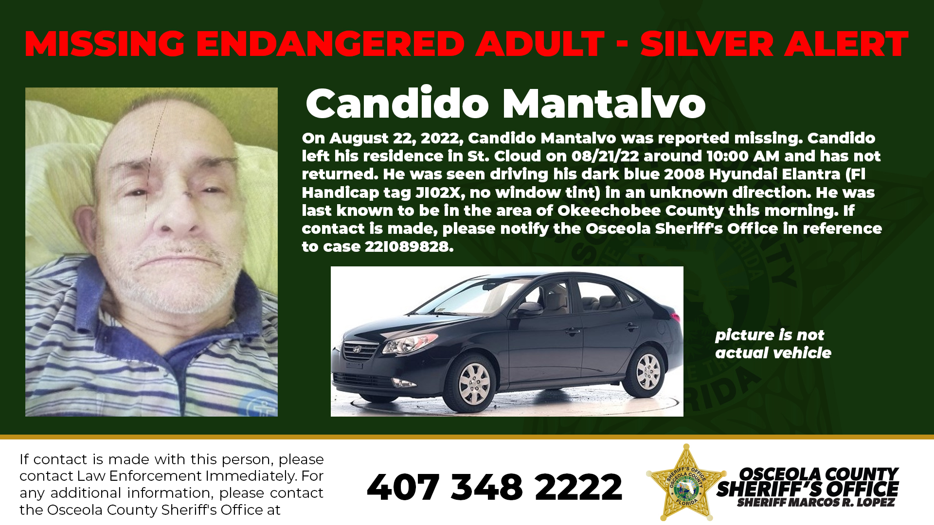 Candido Mantalvo - Silver Alert