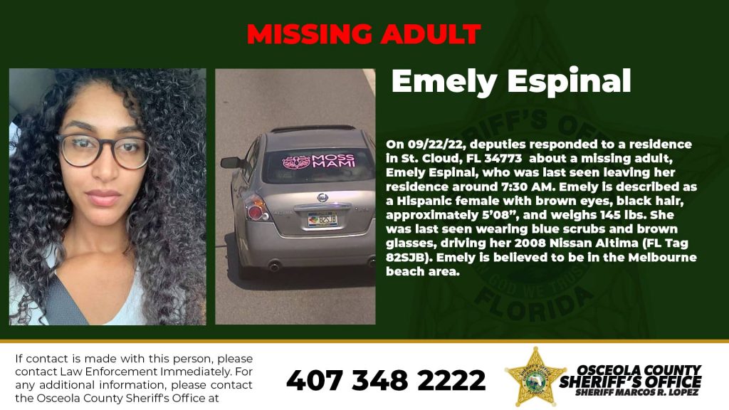 MISSING ADULT | Emely Espinal