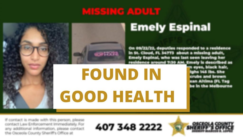 Emely Espinal Found