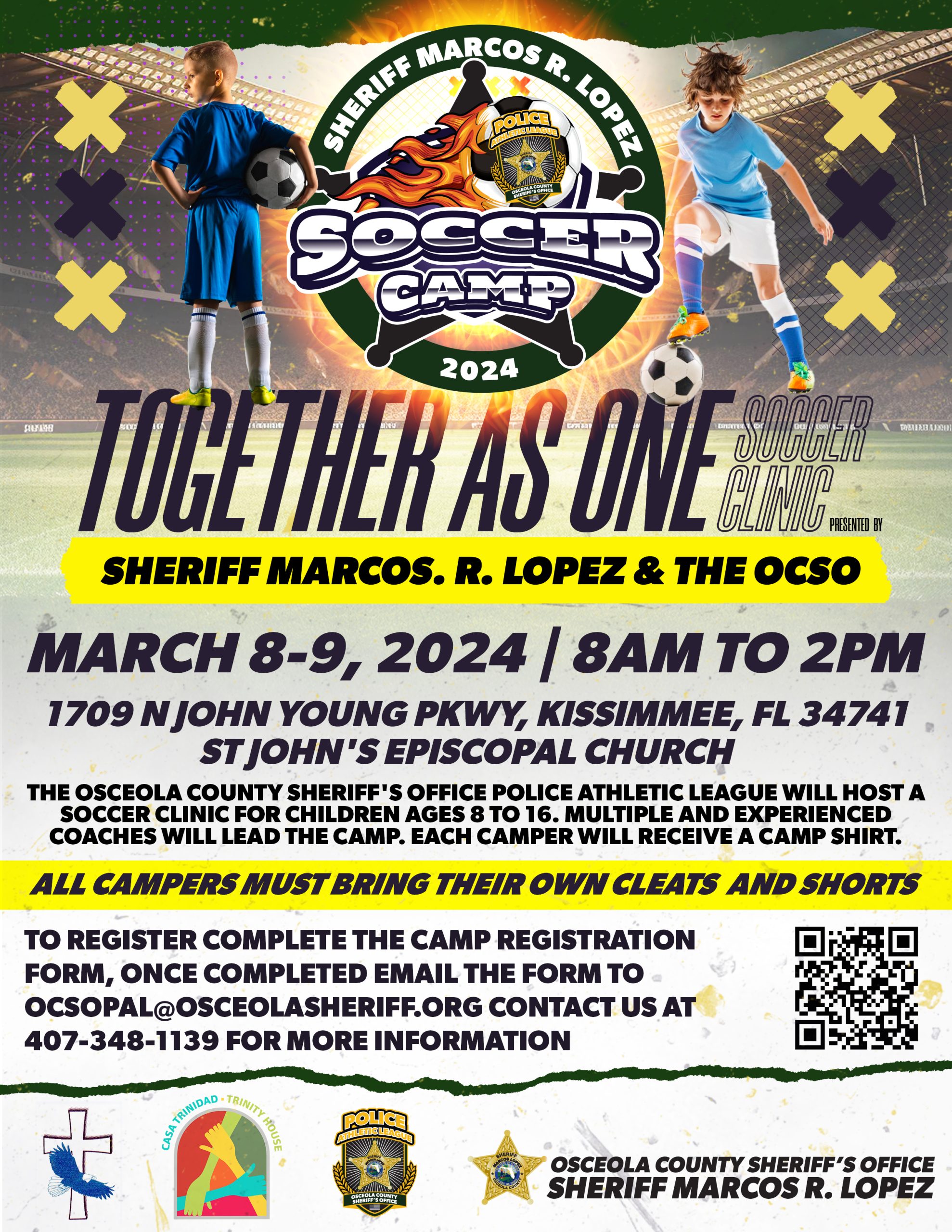 Together As One Soccer Camp