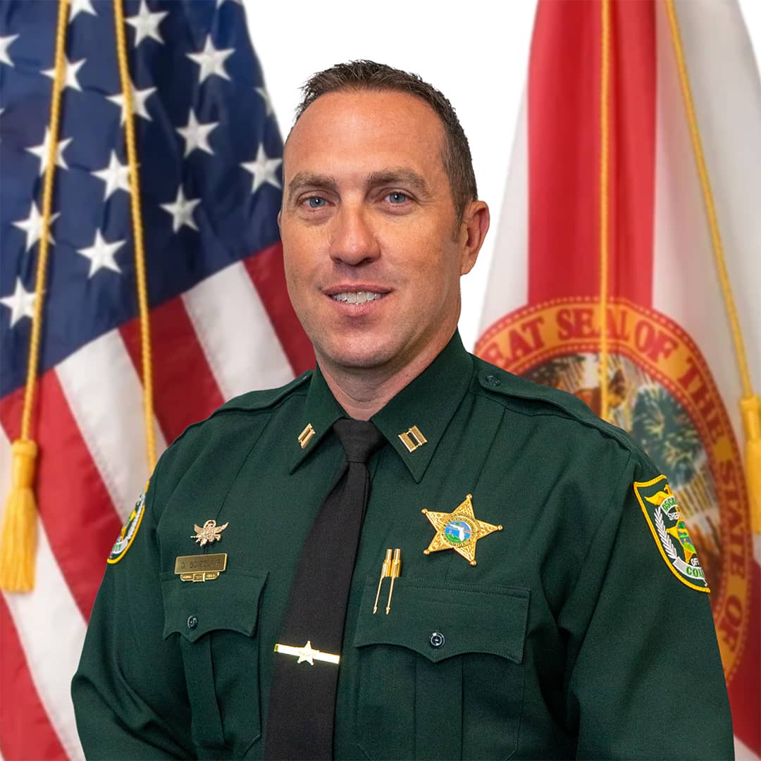 portrait of Captain David Boisclair wearing his green uniform