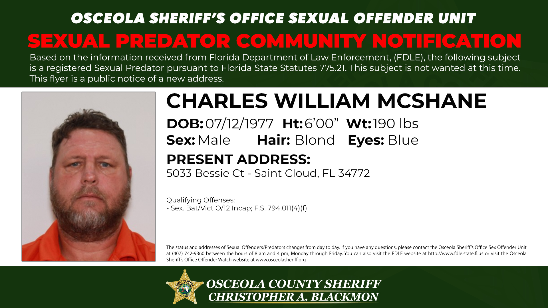 Charles William Mcshane 